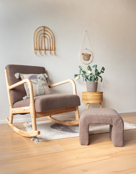 Voetenbank Alba – Taupe / KidsDepot