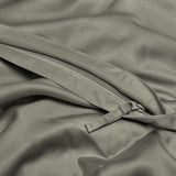 Dekbedovertrek Bamboe Olijfgroen (200×200) / Coco & Cici