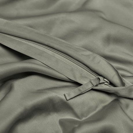 Dekbedovertrek Bamboe Olijfgroen (200×220 + 2× 60×70) / Coco & Cici