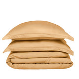 Dekbedovertrek Bamboe Okergeel (200×200) / Coco & Cici