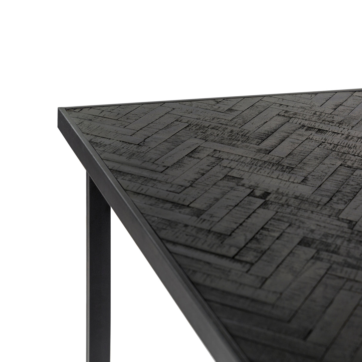 Eettafel Noir Parquet Zwart 160 cm / Profurn