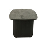 Eettafel Acaciahout Zwart (190 × 100 cm) / J-Line