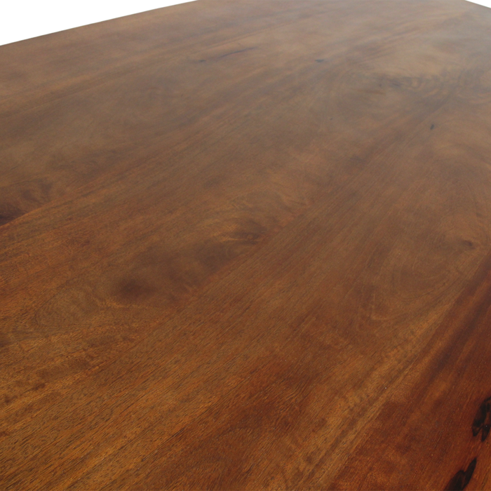 Eettafel Bullnose Greek Cross Mangohout 240 cm / Raw Materials