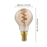Lichtbron P45 Amber (Set van 8) / EGLO