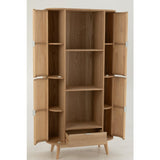 Kast Vakken Rond – Dennenhout Naturel / J-Line