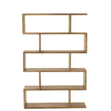 Boekenkast Verticaal Latten – Mango Hout Naturel / J-Line