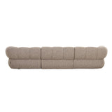 Bank New York (4-Zits) Sand Bouclé Collection – POLE TO POLE