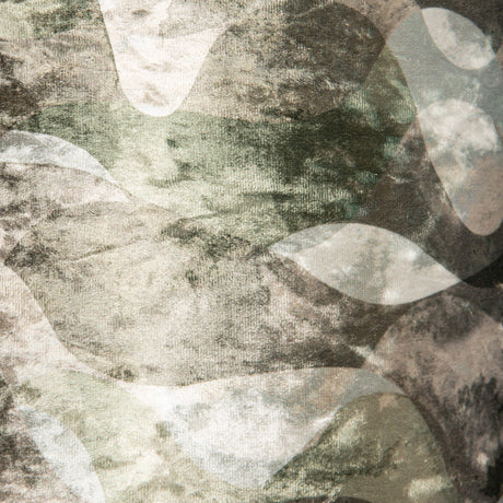 Mocca Green Wavy Stripes Lampenkap Ø50×H25 / PTMD