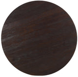 Xelle Brown - Ronde Eettafel van Mangohout (Ø150 cm) - PTMD