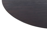 Xelle Brown - Ronde Eettafel van Mangohout (Ø150 cm) - PTMD