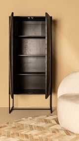 Onyx Black - Wandkast met 2 Deuren - PTMD