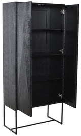Onyx Black - Wandkast met 2 Deuren - PTMD