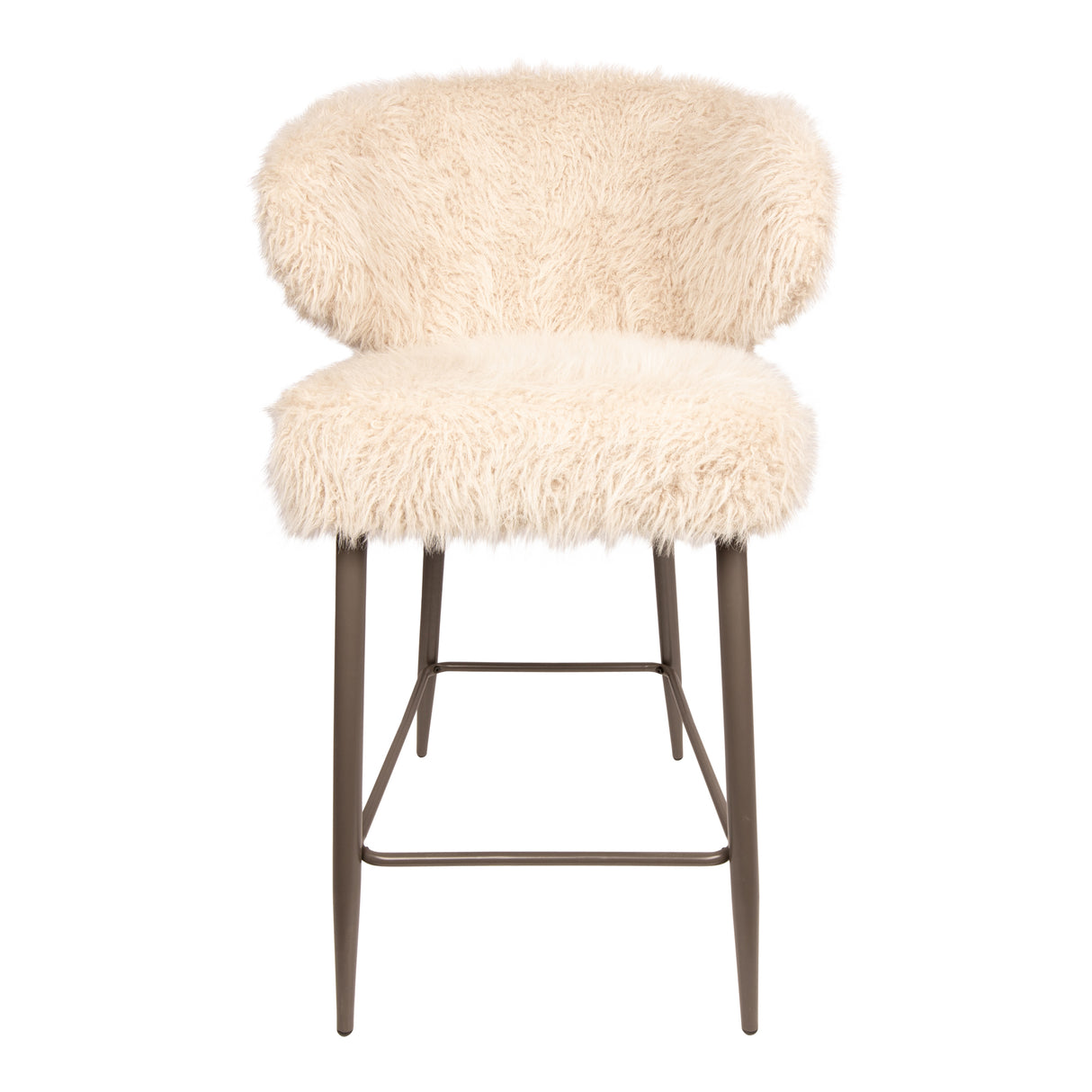 Ares Hair Beige - Barstoel (Set van 2) - PTMD