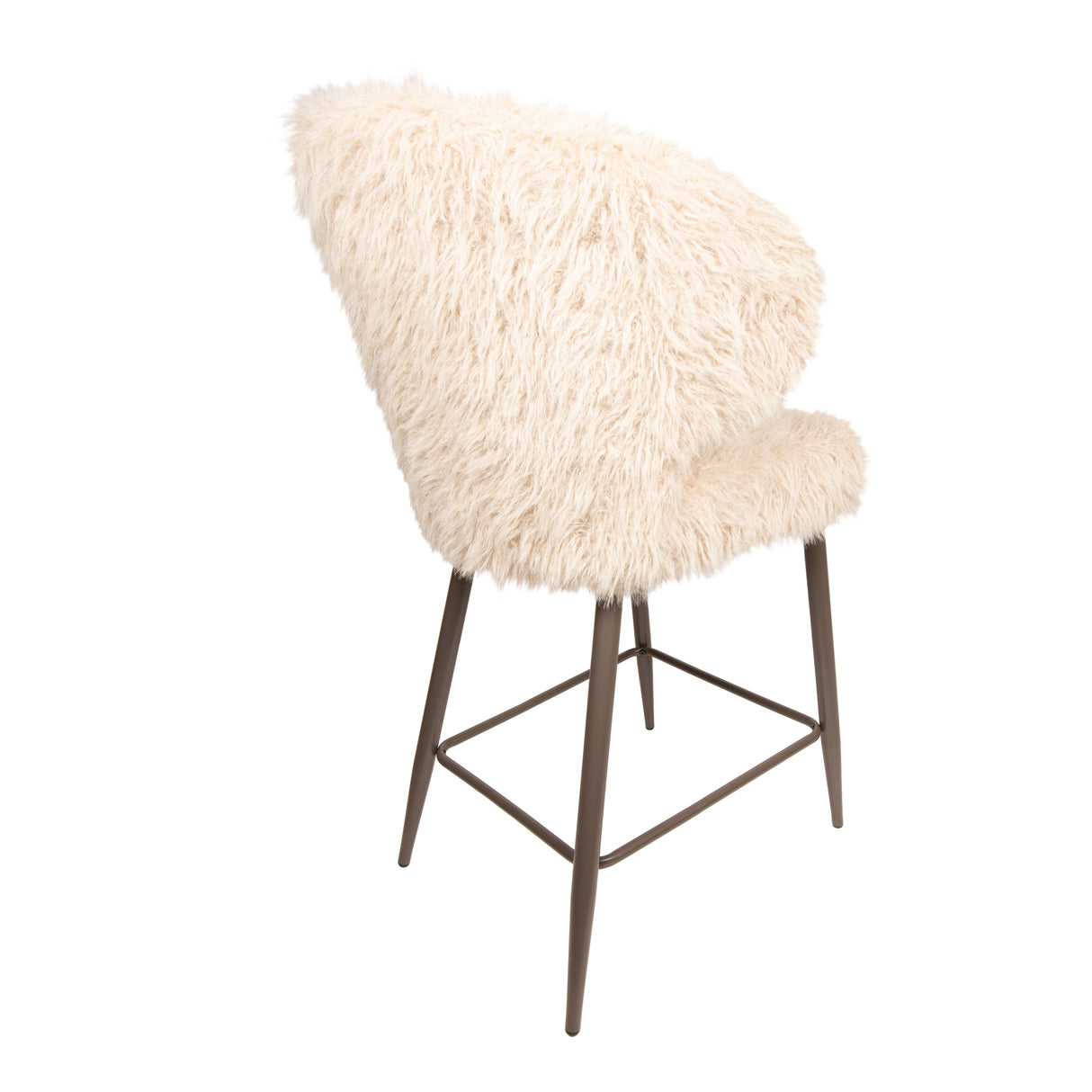 Ares Hair Beige - Barstoel (Set van 2) - PTMD