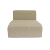 Max Beige - All Weather Outdoor Sofa (1-Seater Module) - PTMD