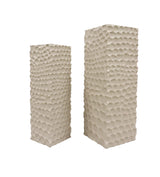 Isaiah Nature Design SV2 - Sculpturale MDF Zuilen in White & Cream - PTMD