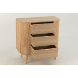 Kast Rond – Dennenhout Naturel (Large) / J-Line