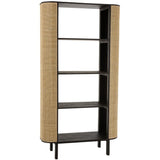 Rek Molly Exotiek – Zwart Hout & Rotan / J-Line