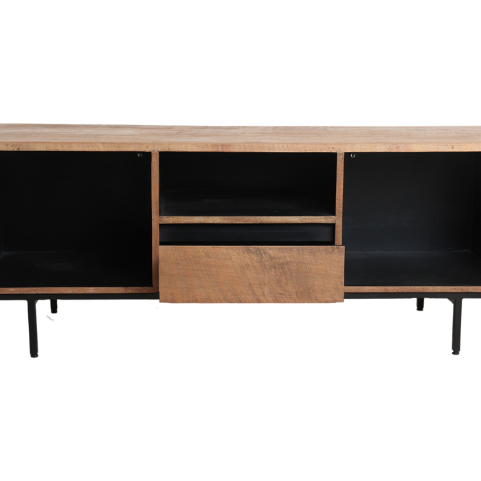 Rhythm TV-Meubel – Teakhout / Raw Materials