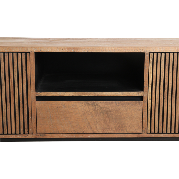 Rhythm TV-Meubel – Teakhout / Raw Materials