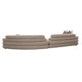 Bank Cairo (6-Zits) Sand Bouclé Collection – POLE TO POLE