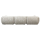 Bank Amsterdam (4-Zits + Poef) White Glyphs Collection – POLE TO POLE