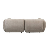 Bank Amsterdam (2,5-Zits + Ottoman) Latte Collection – POLE TO POLE