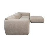 Bank Amsterdam (4-Zits + Ottoman) Latte Collection – POLE TO POLE