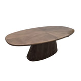 Deense Eettafel Noot (220 cm) - POLE TO POLE