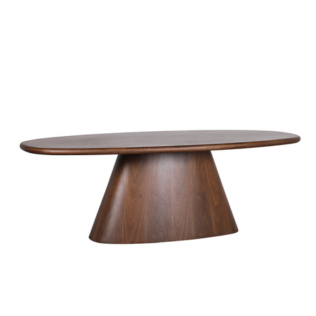 Deense Eettafel Noot (220 cm) - POLE TO POLE
