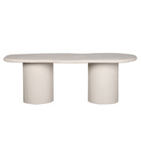 Scandi Eettafel Microcement  (220 cm) - POLE TO POLE