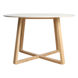 Eettafel Infinity Ronde Marmeren (Ø 120 cm) / Raw Materials