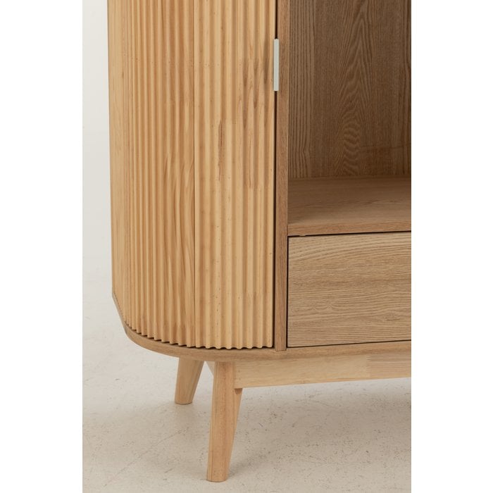 Kast Vakken Rond – Dennenhout Naturel / J-Line