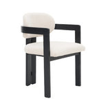Eetkamerstoel Dubai Zwart-Crème / Great Home