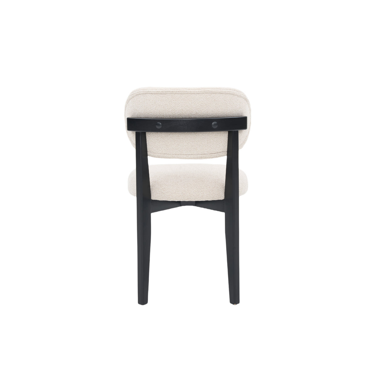 Eetkamerstoel Serene Crème-Zwart / Great Home