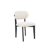 Eetkamerstoel Serene Crème-Zwart / Great Home