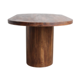 Eettafel Bullnose Oblong Mangohout Bruin 180 cm / Raw Materials