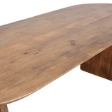Eettafel Bullnose Open Base Bruin 240 cm / Raw Materials