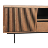 Rhythm TV-Meubel – Teakhout / Raw Materials