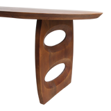 Eettafel Bullnose Teardrop Bruin 240 cm / Raw Materials