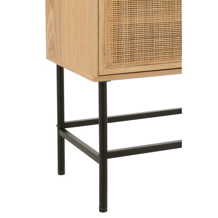 Kast Vierkant – Naturel/Zwart (Small) / J-Line