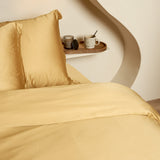 Dekbedovertrek Bamboe Okergeel (240×220) / Coco & Cici