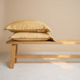 Kussensloop Bamboe Okergeel (50×60) / Coco & Cici