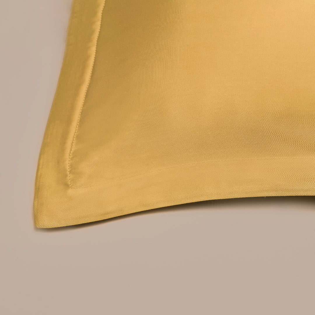 Kussensloop Bamboe Okergeel (50×60) / Coco & Cici