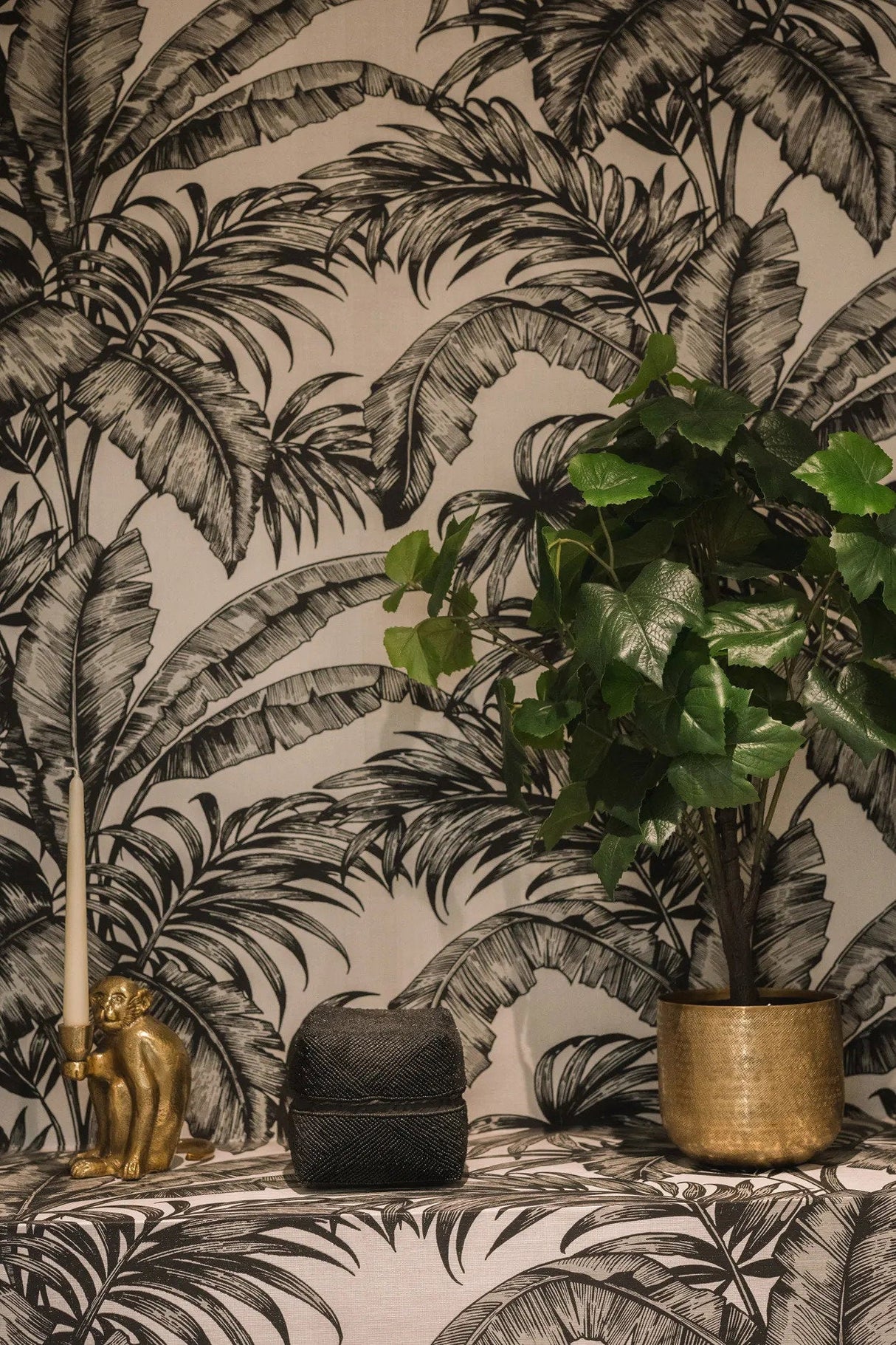 Beaded Mand Zwart (L) / Bazar Bizar