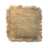 Raffia Kussenhoes Naturel (60×60) / Bazar Bizar