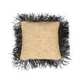 Raffia Kussenhoes (40x40) / Bazar Bizar