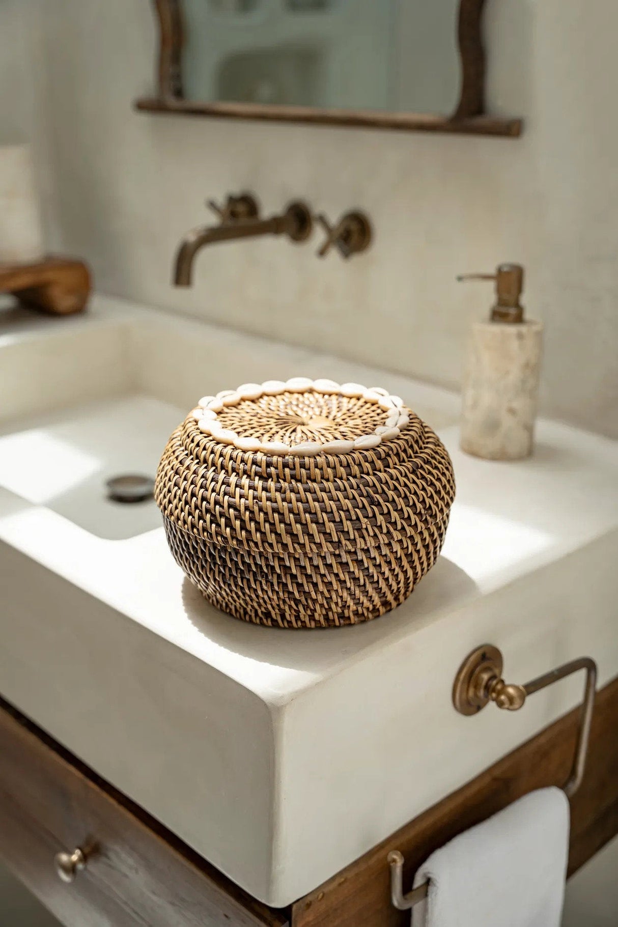 Colonial Peek a Boo Mand (S) / Bazar Bizar