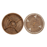 Rattan Compartment Mand / Bazar Bizar