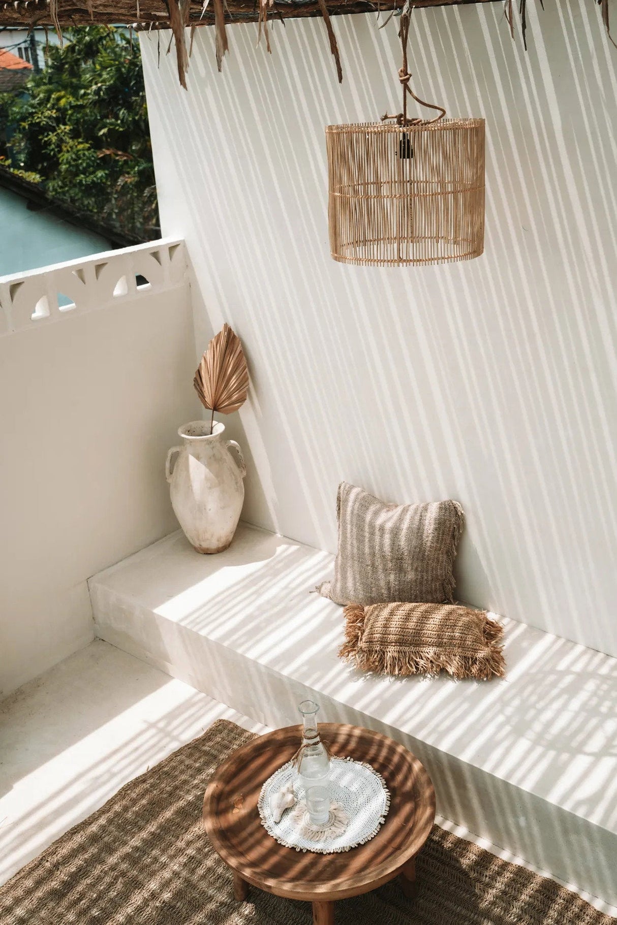 Zeegras Schelp Placemat (38×38×1) / Bazar Bizar